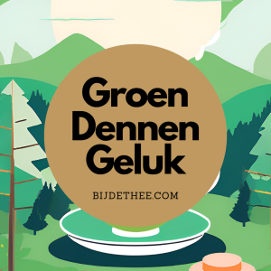 Groen dennen Geluk thee